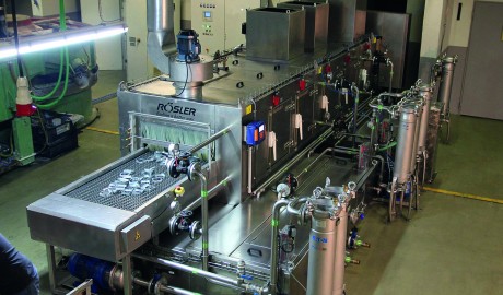 Industriële reinigingsinstallatie